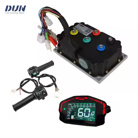 Fardriver ND72300 72V 100A 2KW-3KW Sine Wave Motor Hall Sensor Controller Motherboard with DKD Displ