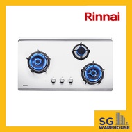 RB-93US Rinnai Stainless Steel Hob with  3 burners RB93US