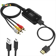 -Compatible Adapter Video Converter AV to -Compatible Video Converter 1080P  Cable Video Adapter Cab