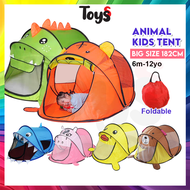 Toyss Baby Tent Animal Kids Tent for Kids Play Tent Kemah Kanak Kanak Kemah Budak Khemah Baby Play House for Kids Rumah Mainan Kanak Kanak