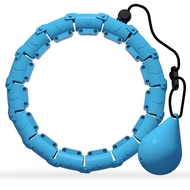 24 Knots Weighted Hula Hoop, 2 in 1 Detachable Knots Fitness Hoop, Adjustable Auto Spin Ball Suitabl