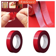 [Amleso1] Double Sided Tape Roller Removable Mounting Tape for Walls Home