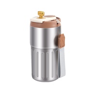316Stainless Steel Smart Warm Coffee Cup Portable Flip Rope Holding 6-12Hourly Insulation Modern Min