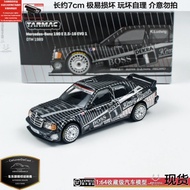 TARMAC WORKS TW Benz 190E EVO 1989DTM Alloy 1/64 Car Model Can Push