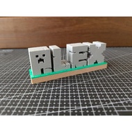 [CUSTOM NAME] 3D Minecraft Name Plate