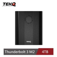 【TEKQ】Thunderbolt 3 M2 Double PCIe M.2 NVMe SSD 固態硬碟 4TB