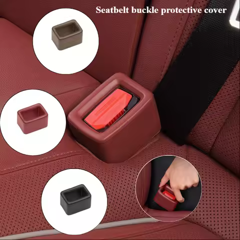 Car Seat Belt Holder,Cover Upright Device Slot Bracket-Universal Durable Car Interior Accessori,High