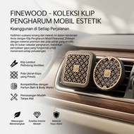 Aesthetic Car Perfume Holder - Car Fragrance Holder Bath & Body Works - BBW Vent Clip - Finewood