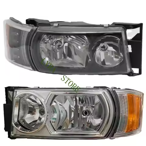 1 PCS TRUCK HEAD LAMP FIT FOR SCANIA R420/P380 P410 L, P, G, R, S LED FRONT HEAD LAMP WITH LED CORNE