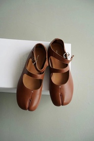 mm6 maison margiela 羊仔皮分趾鞋
