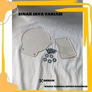 AEROX OLD ACRYLIC CVT COVER AEROX OLD CVT COVER FREE BOLT