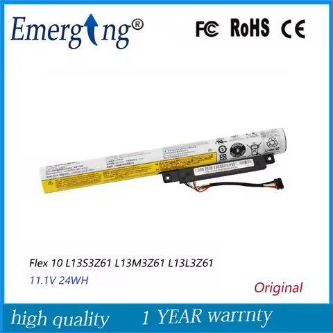 New Original Laptop Battery for Lenovo IdeaPad Flex 10 L13S3Z61 L13M3Z61 L13L3Z61