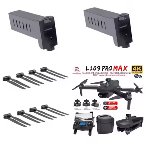 L109 PRO MAX Drone Battery L109 PRO MAX GPS Obstacle Avoidance RC Drone Quadcopter Spare Parts 7.6V