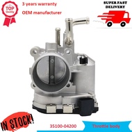 35100-04200 New Throttle Body Assembly For Hyundai i10 i20 Kia Rio 1.2L Throttle Valve 3510004200 Ca