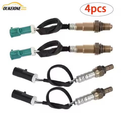 4pcs for Lincoln MKZ MKX Ford Edge Fusion Mazda CX-9 2007 2008 2009 2010 O2 Upstream Downstream Lamb