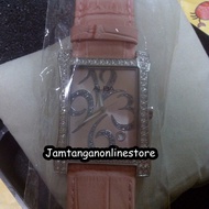 Alba AXHF21X1 Pink Leather Swarovski Jam Wanita Original Kotak AXHF21