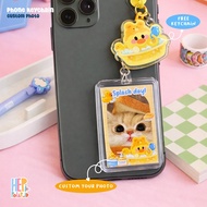 Custom Photo Charm Custom Photo keychain Customised keychain Custom keychain