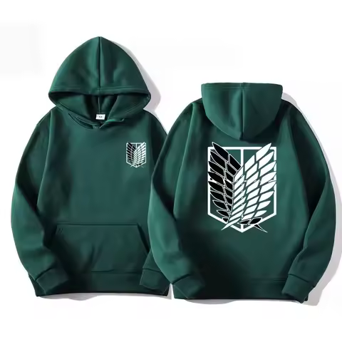 Attack Titan Japan Anime Attack on Titan Men Hoodies Spring Autumn Hip Hop Casual Pullover Top Hoodi