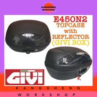 GIVI (E450N2) 45LTR. MONOLOCK® TOP CASE with SMOKED REFLECTOR (GIVI BOX) ~ *BLACK*