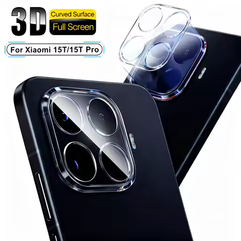 For Xiaomi 15T Pro 3D Tempered Glass Camera Protection Film For Xiaomi 15 T Pro 15TPro T15 Pro Xiaom