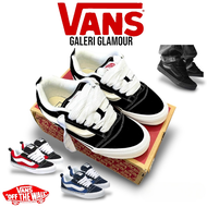Vans KNU Skool MiD black/white sneakers for men and women 100% 0riginal