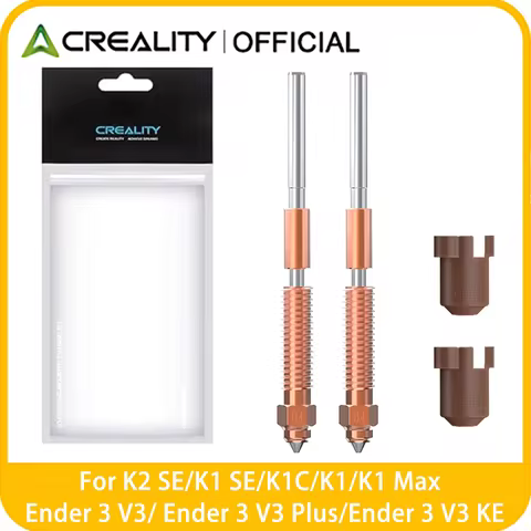 2PCS Creality K2 SE Nozzle Kit Unicorn Quick Swap Nozzle 0.2/0.4/0.6/0.8/1.0MM for K1C/K1 Max/Ender-