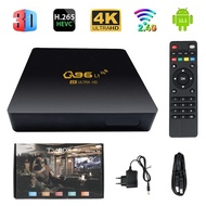 Q96L1 TV  Android 11.1 Amlogic S905L Quad Core 4G Wi-Fi HD 4K 3D 8GB 128GB H.265 multimedia player Smart TV  Iptv