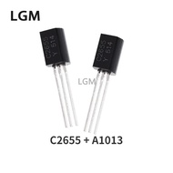 100/50Pcs Original 2SC2655 2SA1013 TO-92L C2655 A1013 TO92 Transistor NEW