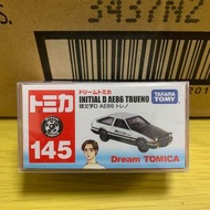 Tomica 145 頭文字D 豐田 AE86 Trueno 海外版