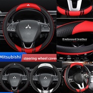 Mitsubishi Leather Steering Cover Penutup Stereng Outlander ASX Triton Lancer Xpander Car Accessorie