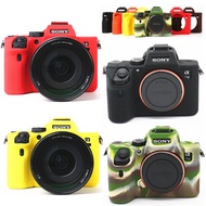 Silicone Armor Skin Case Cover Camera Bag for Sony ZV1 A7 IV III A7R III A7M4 A7M3 A7RM3 A7R IV A7RM