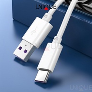 UNIQUE 5A Fast Charging Data Cable Macaron V8 Micro USB Data Cable Supports Fast Charging