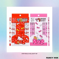 KOREA PENCIL B HELLOKITTY 8P K939