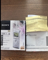 Sony IC recorder MP3  FM radio