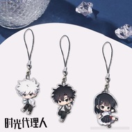 Timeman Mobile Phone Chain Key Chain 2D Hour Pendant Decoration Phone Stra ndtbCkciSn0801