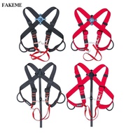 [SharprepublicefMY] Rock Climb Safety Harness Ascending Girdles Belt Caving Canyoning Survival
