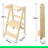 OzPro Learning tower เก้าอี้บันไดเด็ก บันไดเด็ก พับในหนึ่งวินาที ใช้พื้นที่เก็บน้อย ขายตรงจากโรงงาน 