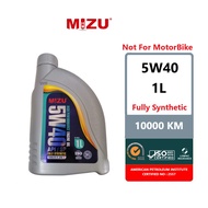 Mizu (1L) 5W-40 SP Fully Synthetic Engine Oil [Free Sticker] API license toyota honda perodua proton