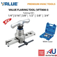 NAVTEK by VALUE FLARING TOOL VFT-808-I 1/4" 5/16" 3/8" 1/2" 5/8" 3/4" (INCH) FLARING TOOLS