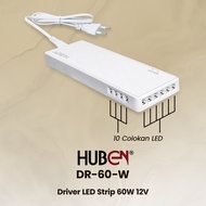 DR-60-W - HUBEN / DRIVER LED STRIP 60W 12V HUBEN