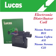Lucas Brand Electronic Distributor Coil for Nissan Sentra B13, Cefiro A31, Serena C23 MPV