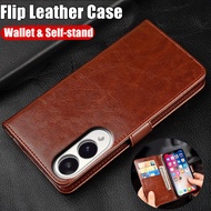 For Samsung Galaxy S25 Edge 6.7 inch SM-S937U S937B S9370 Genuine Leather Case Vintage Wallet Simple