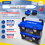 Thùng Đựng Đồ Nghề Kingblue Model KHD20 nhựa ABS cao cấp chống thấm nước chống va đập có thể ghép nố