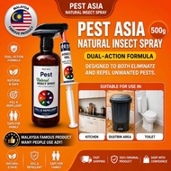 Spray Insect Repellent Spray Cicak Semut Lipas Lipan Anai-Anai Anti Serangga 天然害虫喷雾 500ml