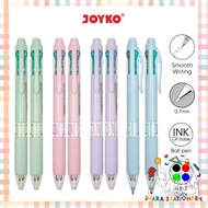 (1758) Joyko BP-348 Quaco 4 0.7 mm 4 Color Pen / Ball Pen