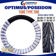 OPTIMUS/POSEIDON GRIPPER TUBE TYPE TIRE FOR MOTORCYLE 60/90-17 50/80-17 45/80-17 50/90-17