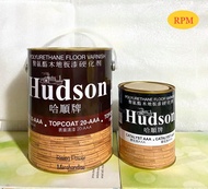 Hudson Polyurethane Floor Varnish Topcoat with Catalyst ( 4 Liters )