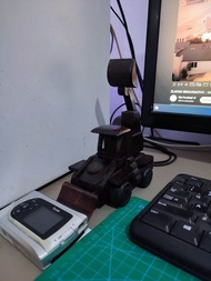 miniatur mainan traktor kayu mainan anak