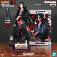 Bandai Glasses Factory Naruto Shippuden Grandista Xiao Organization Uchiha Itachi Figure Model Ornam