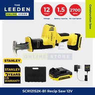 STANLEY SCR121S2K-B1 Recip Saw 12V by Leeden Online Store